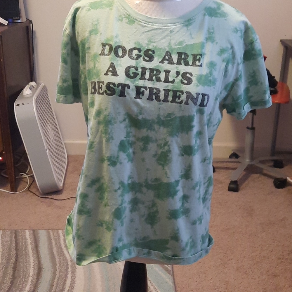 "Dogs are a girls best friend" Tee and short set